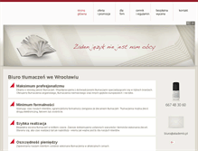 Tablet Screenshot of akademis.pl